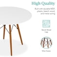 thumbnail image 4 of Juego de comedor Best Choice Products Compact Mid-Century de 5 piezas, 4 of 7