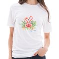 thumbnail image 3 of Oversized Spring Flamingo Cotton Short Sleeve Graphic Shirt - White 2XL, 3 of 4