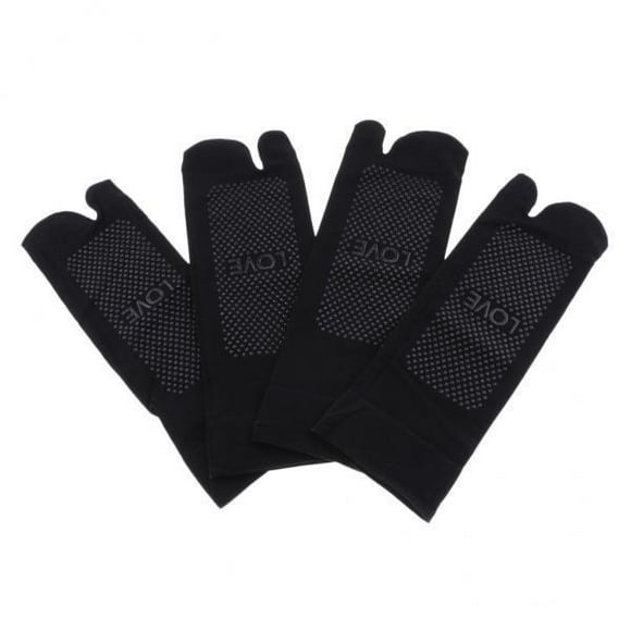 2x Sandalias de 2 Pares Calcetines de Calcetines Antideslizantes Tabi Geta Kimono Flop Zulema Calcetines tobilleros Tabi para mujer