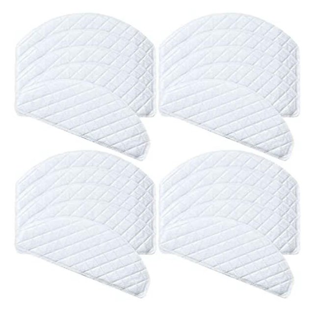 40 almohadillas desechables para fregona para Ecovacs Deebot Ozmo T8 Aivi N8 Pro Afortunado Sencillez