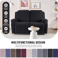thumbnail image 6 of SUSUZI Recliner Sofa Covers Stretch Reclining Couch Covers with Pockets Reclining Couch Slipcovers Soft Washable Furniture Protector for Dogs Cats, 6 of 6