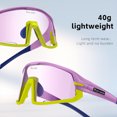 thumbnail image 4 of Gafas de ciclismo fotocromáticas, gafas de sol de bicicleta de carretera, portátiles de moda para hombre y mujer, 4 of 9