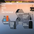 thumbnail image 3 of XKZJPG Inflatable Paddle Board with Premium SUP Board Accessories Non-Slip Comfort Deck for Youth & Adults, 3 of 6