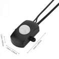 thumbnail image 3 of 5A DC5-24V Mini USB PIR Infrared Motion Sensor Detector Automatic Switch for LED Light Strip Intelligent Sensing(Black), 3 of 8