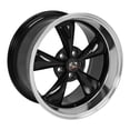 thumbnail image 4 of OE Wheels FR01 18 Inch Rim Fits Mustang Bullitt Style 5x114.3 18x10 Gloss Black Machined Lip - Hollander 3448 (1), 4 of 5