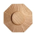thumbnail image 2 of Posavasos de madera multifuncional para mesa, centro de mesa, bandeja de té de superficie lisa Madera clara, 2 of 9