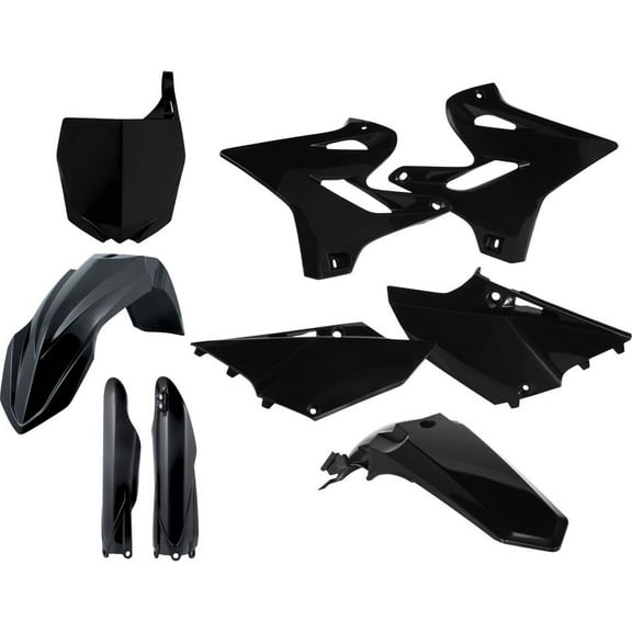 Acerbis 2402960001; Full Plastic Kit Black