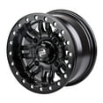 thumbnail image 4 of (4 Pack) 4/137 Tusk Nebo Beadlock Wheel 14x7 4.0 + 3.0 Matte Black for Can-Am Outlander 800R Efi x xc 2011, 4 of 8