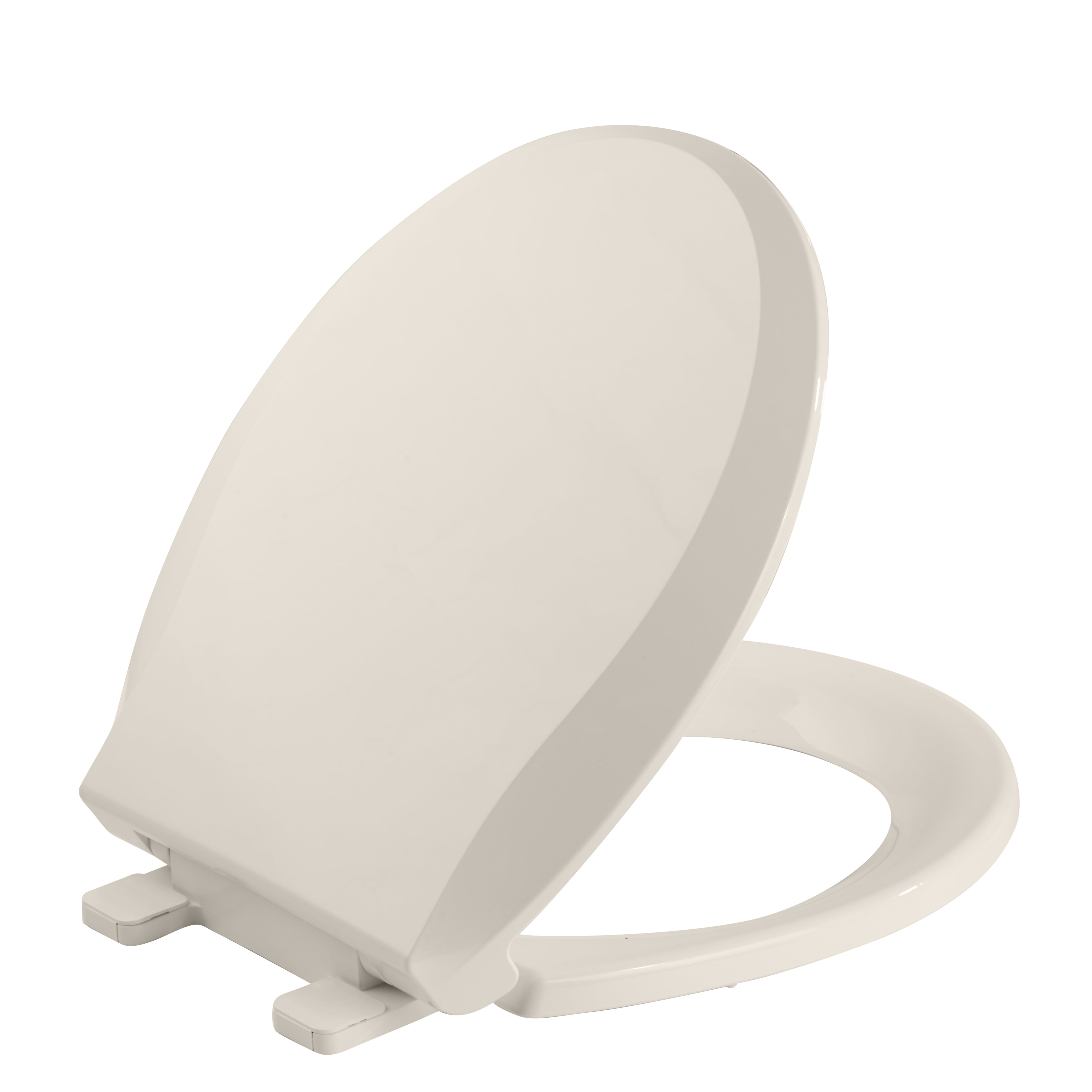 Heavy Duty Open Front Commercial Toilet Seat – Elongated Design, Easy Install & Clean, Durable for High-Stream Restrooms