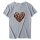 thumbnail image 5 of Camisetas de Manga Corta para Mujeres, Camiseta de Cuello Redondo Impresa de Moda, Primavera Y Verano Casual, 5 of 9