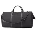 thumbnail image 1 of Bolsa para ropa ZRSUN Jenni Bag de 50 litros con compartimento para zapatos, color negro, 1 of 8