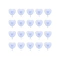 thumbnail image 4 of 20 abanicos de papel blancos, abanicos plegables, portátiles, decorativos, para bodas, abanicos de papel liso para decoraciones de fiestas de Corazón, 4 of 8