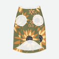 thumbnail image 6 of LNWH Flower Art Sunflower Texture Pattern Dog Clothes, Breathable Warm Cotton Pet Clothes 3X-Large, 6 of 8