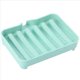 thumbnail image 4 of Sostenedor de Esponja Estante de Almacenamiento Bandeja Caja de Jabón de Drenaje Caja de Jabón 4 Pieza Herramienta de Bandeja de Ducha Sostenedor del de Jabón Verde, 4 of 5
