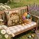thumbnail image 4 of Funda de almohada de 17,7 x 17,7 pulgadas con estampado de conejito de Pascua, funda de almohada de poliéster, 4 of 7
