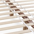 thumbnail image 3 of Pemberly Row Queen Bed Open Weave Caning and Solid Mango Wood in Taupe, 3 of 9