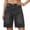 Dark Gray, variant on Jean Shorts for Knee Length Women Stretchy Straight Leg Pocket High Waisted Denim Shorts Baggy Jorts Loose Fit Streetwear