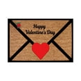 thumbnail image 1 of zhangmingg Envelope Design Heart Shaped Area Rug Soft Floor Mat for Valentine's Day Anniversary Wedding Bedroom, 1 of 6