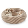 thumbnail image 1 of Cama para Mascotas MIXJOY Donut Pequeña Calmante Lavable 58x58x20 cm, 1 of 7