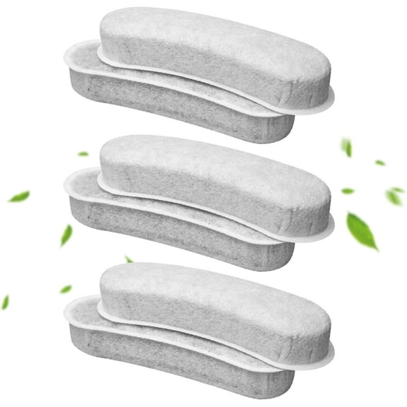 Cat Water Fountain Charcoal Replacement Filters Compatible with W600 Large Dog Water Fountain 205oz/6L Automatic Pet Dog Water Bowl Drinking Dispenser (6 Pack)