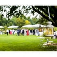 thumbnail image 4 of PayLessHere 10x30 White Outdoor Gazebo Canopy Tent, Waterproof Wedding Party Tent, 8 Removable Sidewalls, Camping BBQ Pavilion Shelter, 4 of 7