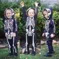 thumbnail image 4 of De Ropa de Halloween para niños, ropa de una pieza de manga larga y sombreros, 4 of 9