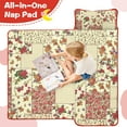 thumbnail image 4 of Pioneer Flower Floral Print Pattern Toddler Nap Mats for Kids Preschool,Sleeping Mat Bag or Kids,Toddler Sleeping Bag,Toddler Nap Mat or Daycare, 4 of 6