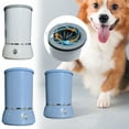 thumbnail image 2 of Automatic Portable Washer and Massager for Dogs and Cats - USB Rechargeable Silicone Brush for Pet Care, 2 of 5