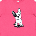 thumbnail image 4 of Inktastic B/W Frenchie (Darks) Youth T-Shirt, 4 of 5