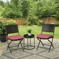 thumbnail image 3 of Mainstays 15.5" x 17" Grapefruit Texture Rectangle Outdoor Seat Pad (2 Pack), 3 of 8