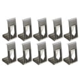 thumbnail image 2 of Picture Frame Metal Clips Spring Turn Hanger For 3D Printer Bed 2.50X1.50X1.10CM Silver Hanging Tool 50Pcs, 2 of 3
