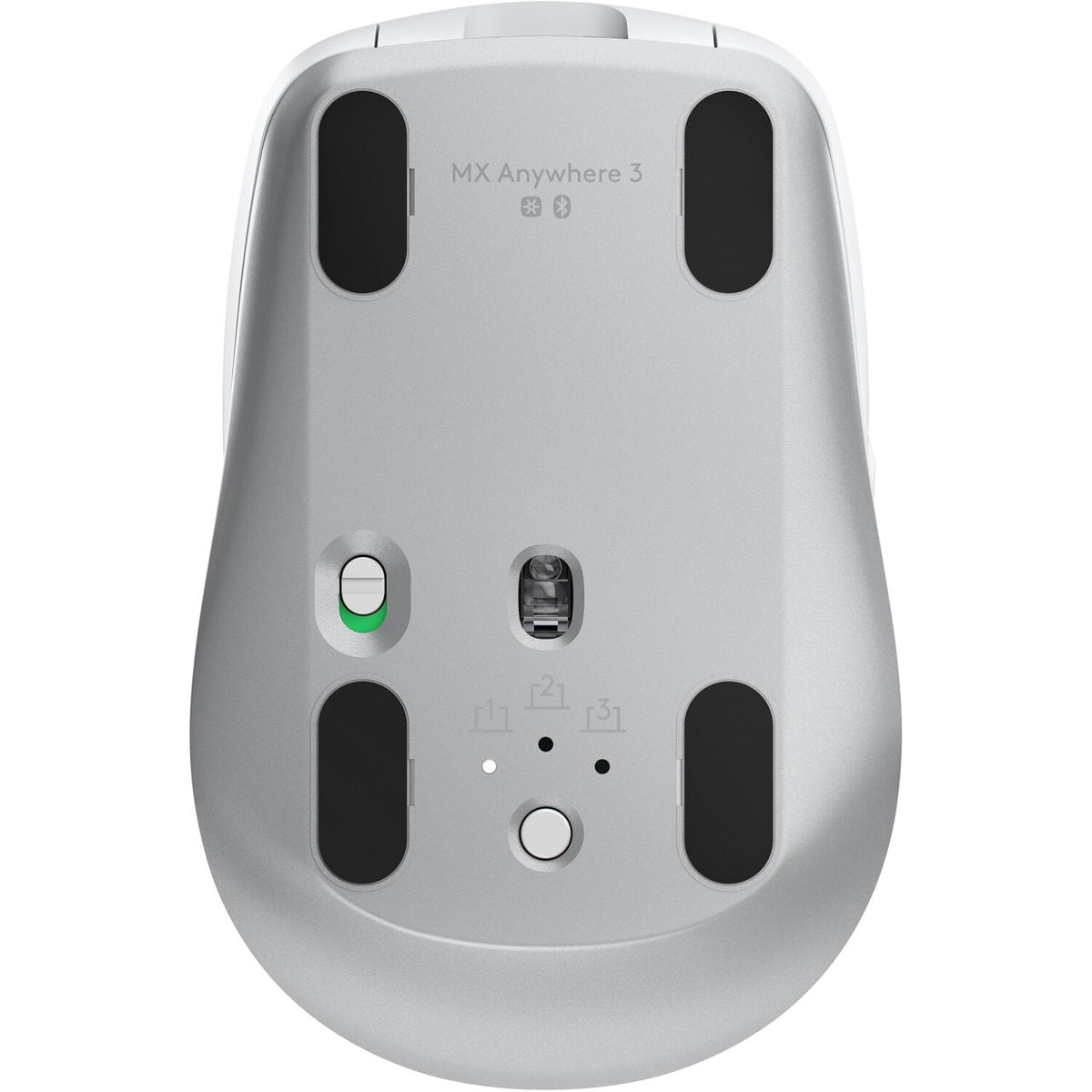 Logitech MX Anywhere 3 Compact Performance Mouse, Pale Gray