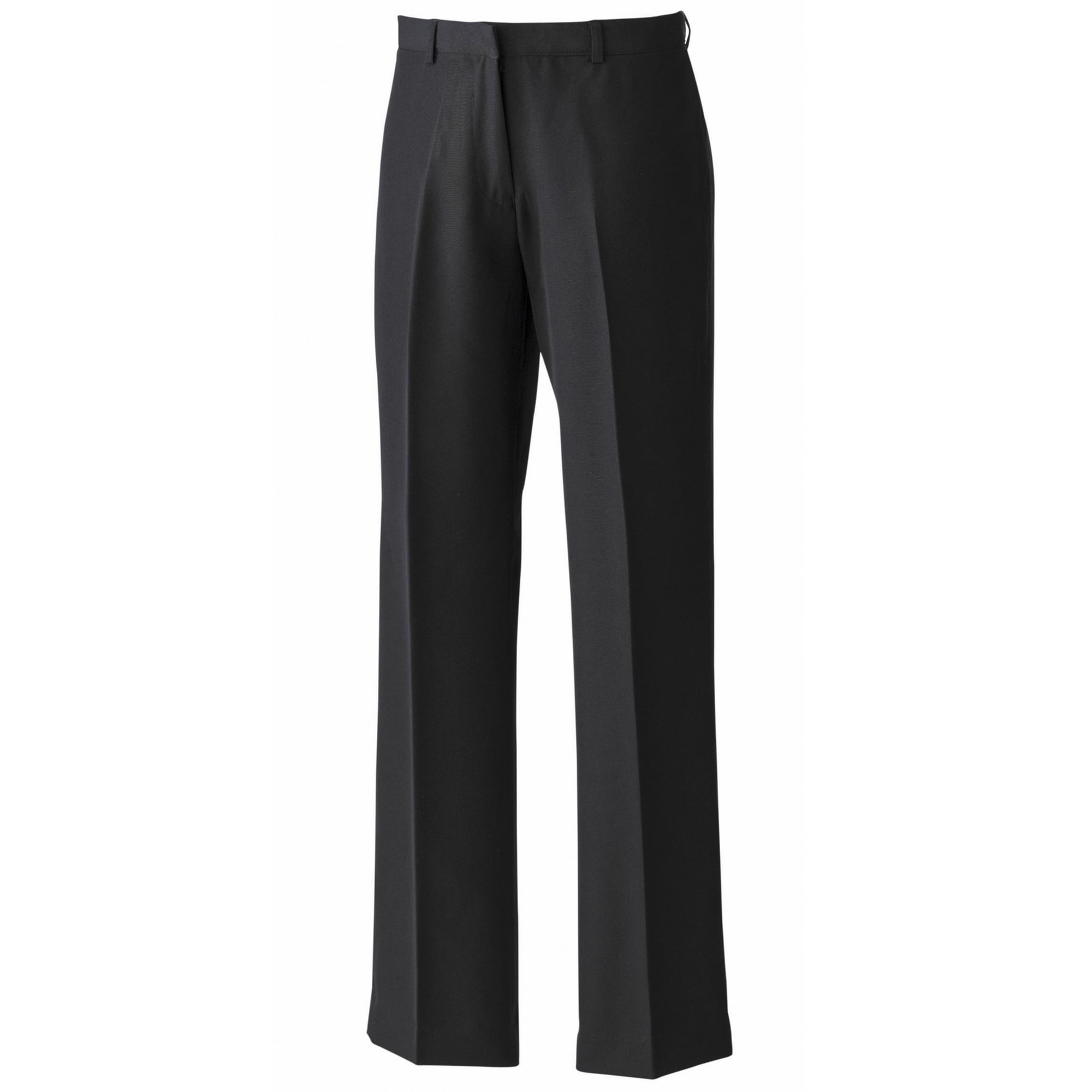 black workwear trousers ladies