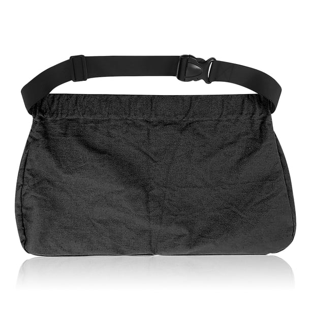 Bearachild Delantal de deshierbe para cosecha de jardín, bolsa de forraje de setas, paquete de tela impermeable para la cintura, herramienta para granjero Jardín y Patio Negro Bearachild HA009534-01