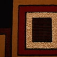 thumbnail image 3 of Home Dynamix Ariana Mey Contemporary Colored Block Area Rug, Red/Brown, 3-Piece Set, 3 of 5