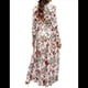 thumbnail image 3 of Vestido Bohemio Informal de Larga con Escote en V Profundo para Mujer Albaricoque L, 3 of 7