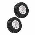 thumbnail image 2 of Toy Tires, RC Wheels Sturdy  For Axial SCX24 90081 Silver, 2 of 8