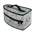 thumbnail image 1 of Bolsa de almacenamiento para plancha con cierre de cremallera, compatible con la mayoría de las planchas. Bolsa de almacenamiento para plancha de vapor portátil. Azul, 1 of 9