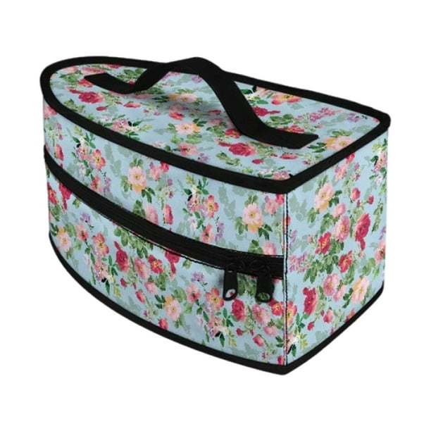 Organizador portátil para la mayoría de las planchas. Estuche multiusos con cremallera para transportar planchas. Azul