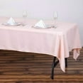 thumbnail image 5 of BalsaCircle 6 Pieces 60" x 102" Blush Rectangle Polyester Tablecloths Table Cover Linens, 5 of 7