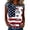 Sky Blue-b, variant on American Flag Tank Tops Women Fourth Of July Summer Tshirt Shirts Shorts Retro One Piece Shirt Adjustable Straps Bib Shorts