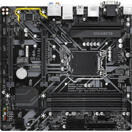 Gigabyte Ultra Durable H370M D3H GSM Desktop Motherboard - Intel Chipset - Socket H4 LGA-1151 - Micro ATX - 1 x Processor Support - 64 GB DDR4 SDRAM Maximum RAM - 2.67 GHz, 2.40 GHz, 2.13 GHz (Best Budget Processor And Motherboard For Gaming)