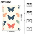 thumbnail image 2 of FORMRS 1-Subject Spiral Notebook 8" x 5" College Ruled 60 Refillable Sheet, 2 Pack, Orange Butterflies, 2 of 7