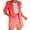 Pink, variant on Aboser Women Casual Elegant Business Suit Sets Lapel Solid Open Front Blazers Long Sleeve Jacket and Short Pants Set