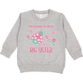 thumbnail image 2 of Inktastic I'm Going to Be a Big Sister Toddler Sweatshirt, 2 of 4
