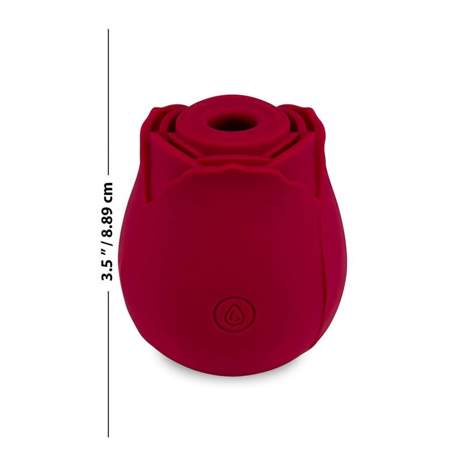 LOE The Rose Suction Vibrator, Yellow