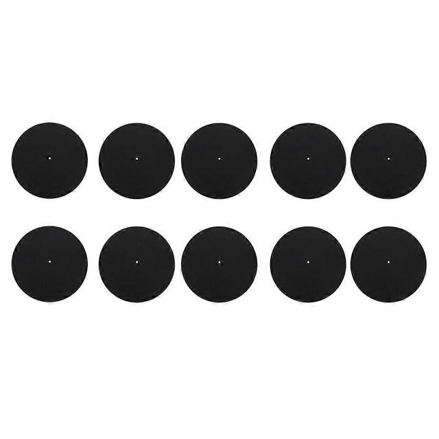 10Pcs Ultra-Thin Anti-Static Lp Vinyl Turntable Record Player Pad for Phonographs Flat Soft Mat Record Slipmat Mat Pad