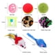 thumbnail image 5 of 28 piezas de juguetes para gatos surtidos túnel para gatos hierba gatera pescado emplumado, 5 of 8
