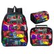 thumbnail image 1 of La mochila en medio de nosotros tiene un juego de tres piezas de una bolsa delantera redonda de 16 pulgadas. la mochila Space Wolf kill Style 10 SONGY Ninguno Producto de importación No hay factura disponible, 1 of 2