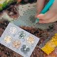 thumbnail image 6 of 10pcs Beading Boards Bead Mat Bead Design Trays Felt Jewelry Bracelet Organizer Storage Tray for Jewelry Making Creating Bracelets Necklaces and Other Jewelry 5.9x3.9inch DIY Dark Gray, 6 of 9